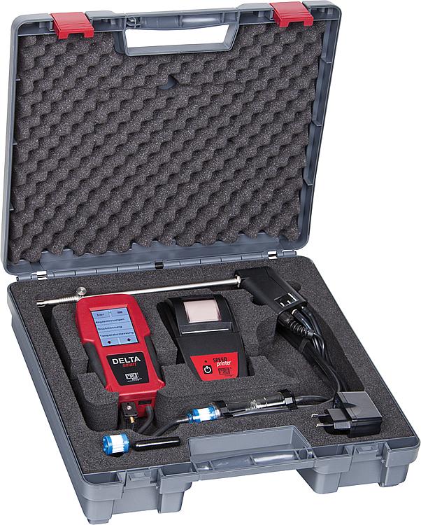 Abgasanalsysegerät DELTASmart B-Modell-Set im Koffer