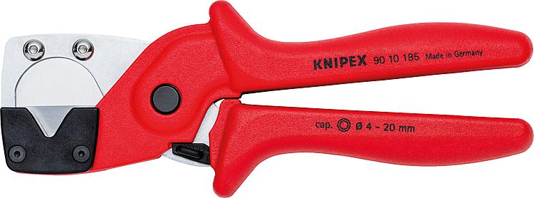 Schlauchschere KNIPEX für Mehrschicht- und Pneumatik- schläuche Ø 4-20 mm