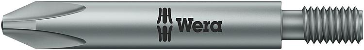 Bit WERA Phillips mit Gewindeanschluss #10-32UNF PH2x44,5mm