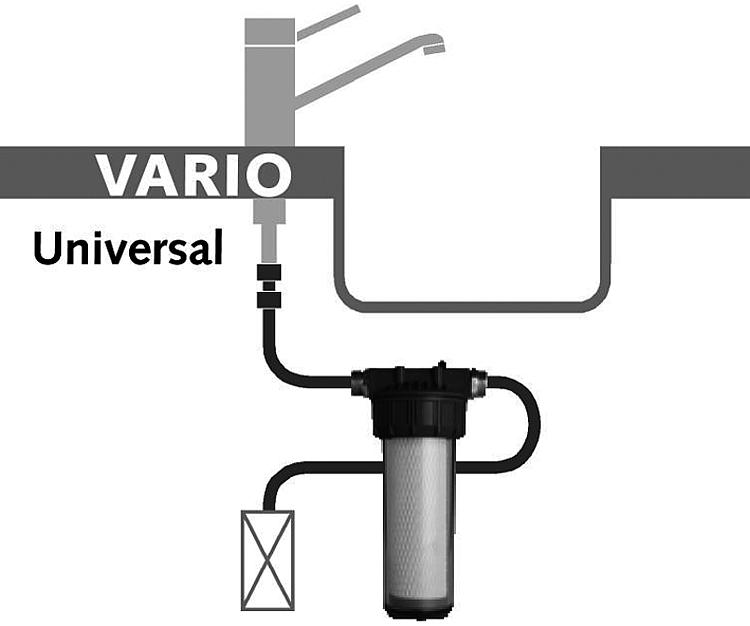 Trinkwasserfilter VARIO Comfort ---Carbonit---