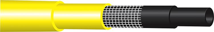 Wasserschlauch Tricoflex 1" - 25mm 50m, gelb