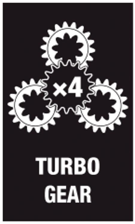 Bithandhalter WERA Kraftform Turbo mit 1/4"Aussensechskant