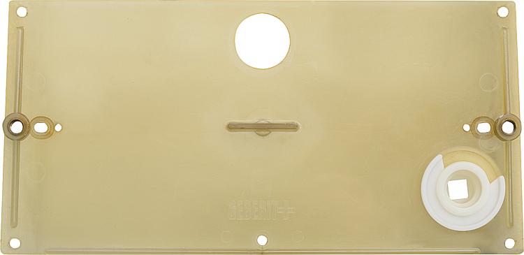 Geberit Transparente Schutzplatte mit Hebelmechanik und Bügel Ref.Nr.240.026.00.1