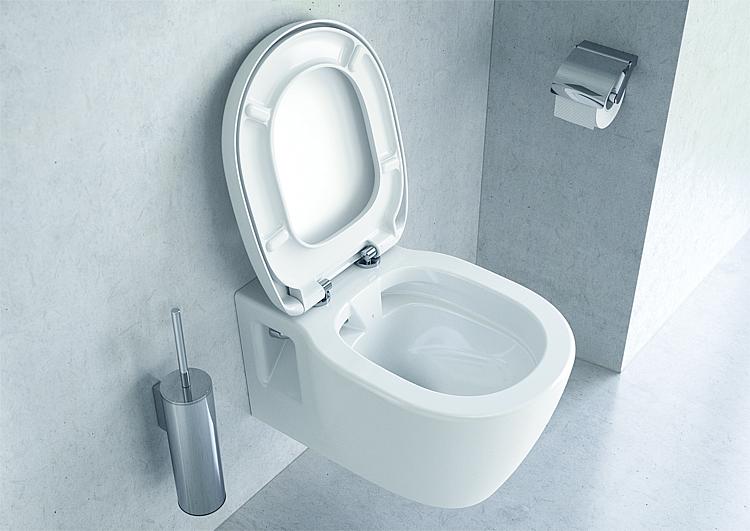 WC-Kombipack Ideal Standard Connect, mit Softclose WC-Sitz Spülrandlos
