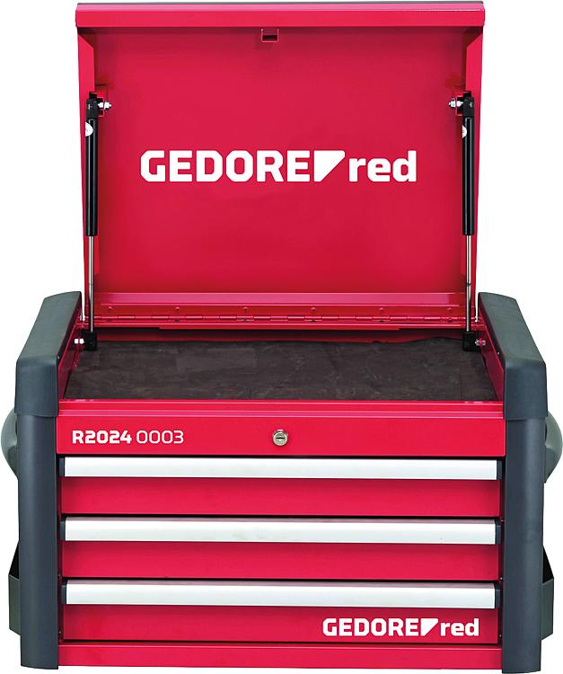 Werkzeugtruhe GEDORE red mit 3 Schubladen