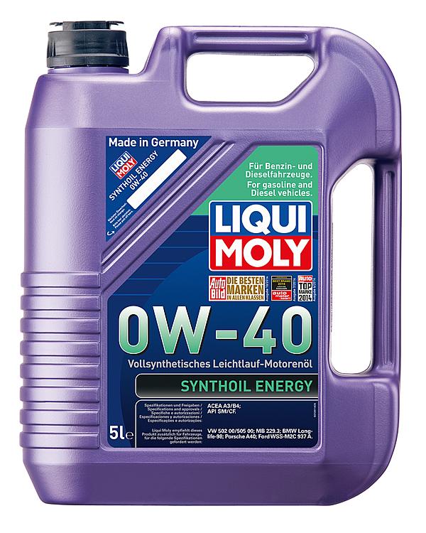 Motorenöl LIQUI MOLY Synthoil Energy SAE 0W-40 Inh. 5000ml