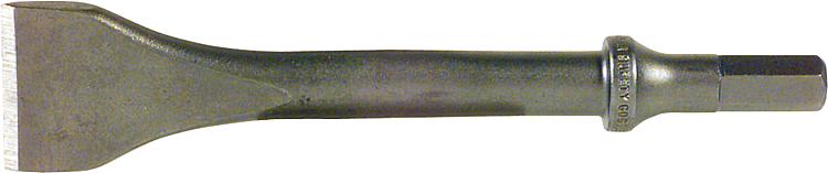 Flachmeissel (10,2 mm Sechskantschaft) Breite 20 mm Nutzlänge 150 mm für Druckluft-Meisselhammer