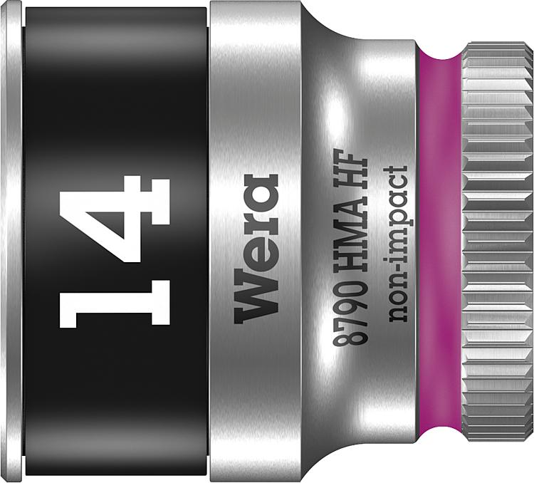 Knarreneinsatz WERA 8790 HMA HF Schlüsselweite 14,0mm Antrieb 6,3mm (1/4")