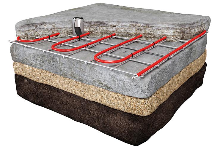 Eis/Schneeschmelz-Heizkabel für Freiflächen in Beton/Sandeinbau 3400W/113,3m/230V